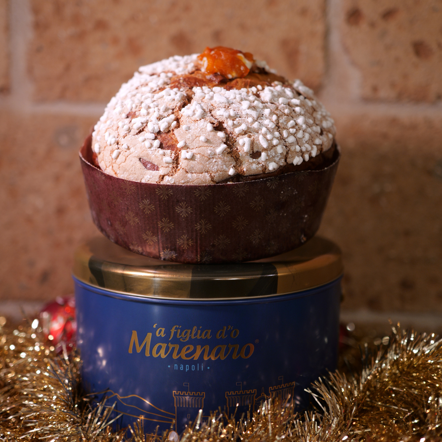 Panettone Artigianale con Albicocca e Pellecchiella del Vesuvio