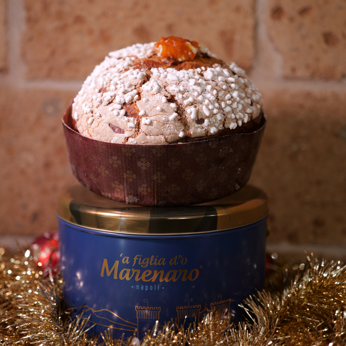 Panettone Artigianale con Albicocca e Pellecchiella del Vesuvio